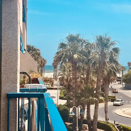 Beachfront Family With Pool Apartamento Valência